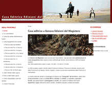 Tablet Screenshot of edizionidelmagistero.it